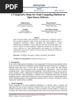 A Comparative Study For Cloud Computing PDF