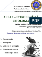 Aula I Introducao Citologia