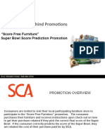 SCA Super Bowl Promo Presentation For Primary Dealers