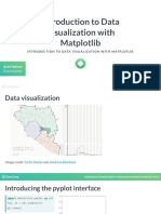 Introduction To Data Visualization With Matplotlib: Ariel Rokem