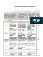 Rúbrica de Evaluación Del Proyecto de Inglés I - 2019-Ago - CGT PDF