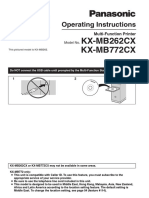 KX MB772CX PDF
