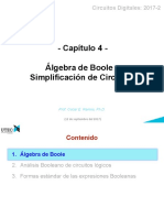 04 Algrebra Boole y Simplificación