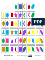 Dominó Formas Colores A4 PDF