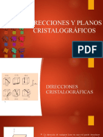 Direcciones y Planos Cristalográficos