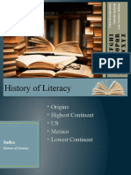 A History of Literacy Around the World