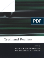 Patrick Greenough Michael P. Lynch Truth and Realism 2006