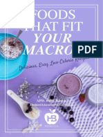 Holly Baxter, Foods That Fit Your Macros