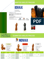 Catálogo Guantes Novax-Hetsa