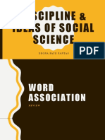 Discipline & Ideas of Social Science: Deona Faye Pantas