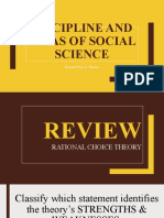 Discipline and Ideas of Social Science: Deona Faye S. Pantas