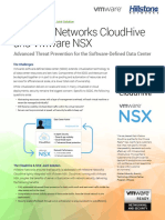 The Hillstone CloudHive and VMware NSX Joint Solution