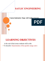 Hydraulic Engineering Course Overview