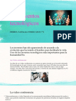 Los Inventos Tecnológicos Sherol Oviedo 7°2