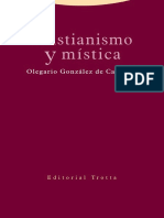 González de Cardenal, Olegario. Cristianismo y Mística PDF