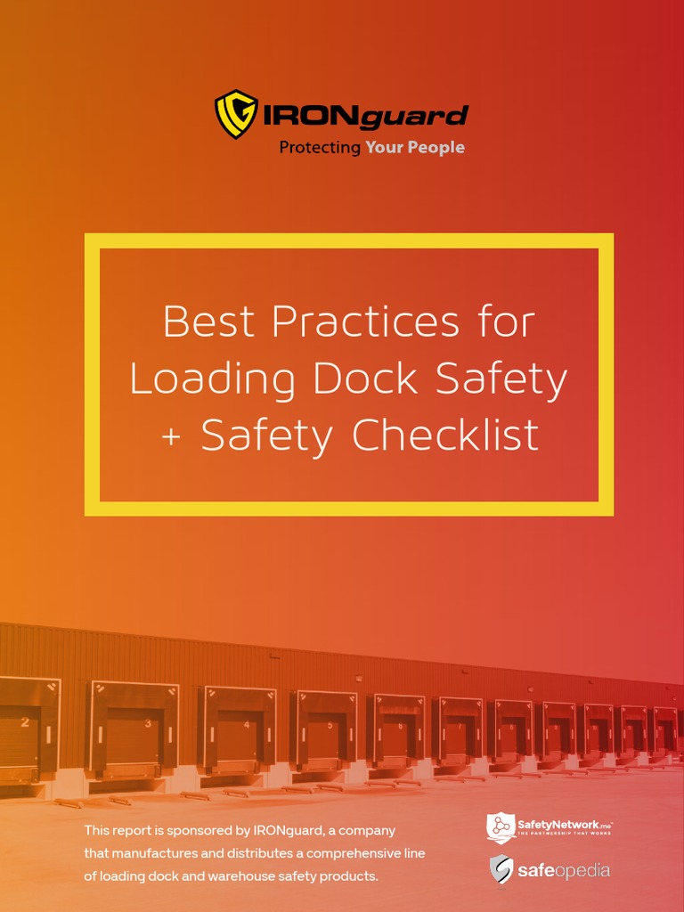 Best Practices For Loading Dock Safety + Safety Checklist PDF Logistics Vehicles