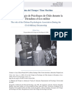 8va Clase - El Rol Del Colegio de Psicoì Logos de Luco, A (2016) Chile Durante La Dictadura Ciì Vico-Militar