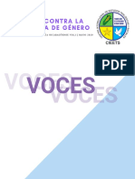 Revista Digital de Teología Nicaragüense :voces Contra La Violencia de Género