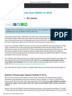 Pembahasan Soal SIMAK UI 2018 - Zenius Blog PDF