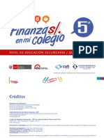 Finanzas en Mi Colegio - 5to de Secundaria