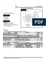 Datasheet PUENTE DIODO LN4SB60