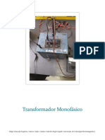 Pruebas de Un Transformador Monofasico PDF