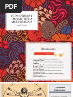 Humanismo y Debate de La Modernidad