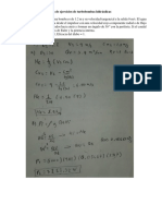 Problemas de fundamentos de Turbobombas