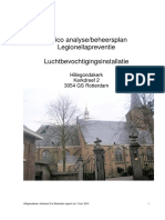 Risico Analyse - Beheersplan Legionellapreventei Luchtbevochtigingsinstallatie Hillegonda Kerk Te Rotterdam 29-7-2015 PDF
