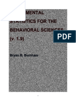 Fundamental Statistics For The Behavioral Sciences v.1.9 PDF