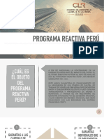 Programa Reactiva Perú PDF