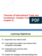 Theories of International Trade and Investment Chapter