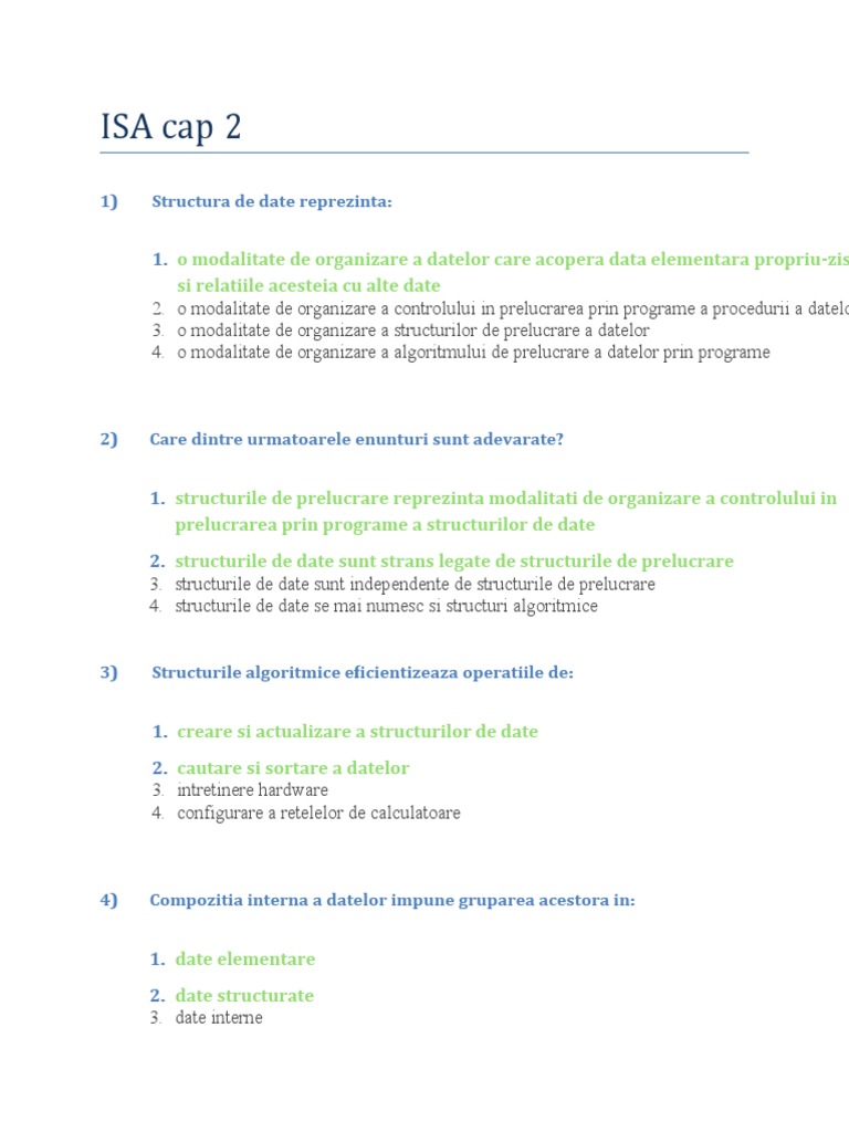 ISA Cap 2 | PDF