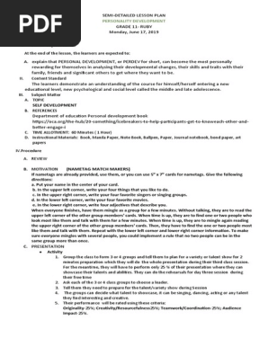 lesson plan perdev final