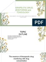 Therapeutic Drug Monitoring and Toxicology