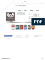 Abro PVC Cement PDF