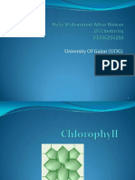 UOG Document on Chlorophyll Biosynthesis and Photosynthesis