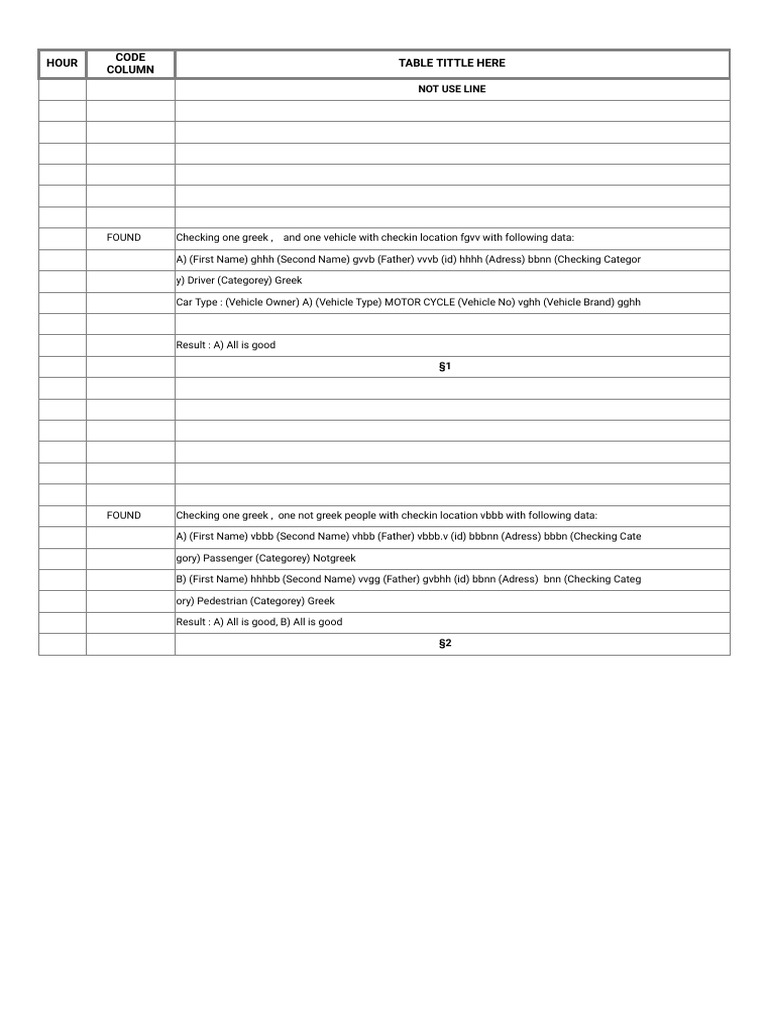 Greek and Non-Greek Check-in Results | PDF