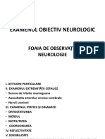 Examenul Obiectiv Neurologic