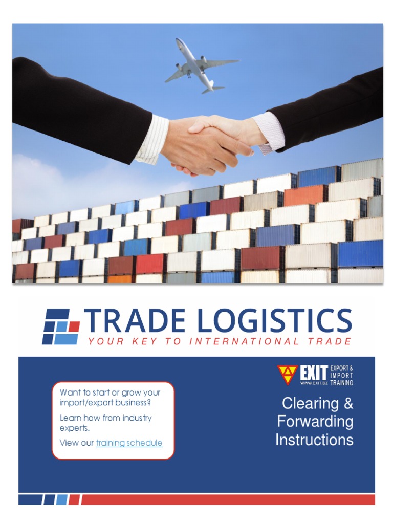 Clearing and Forwarding Instructions Guide | PDF | Business Law ...