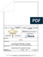 Cpc07e-Ms-str-0010 Method of Statement For Installation of Bridge