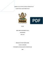 Paper Alih Fungsi Lahan Pertanian - Gregorius Benediktus Kia - 1705222010104