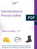 Introduction To Process Safety: Faculty of Chemical Engineering Universiti Teknologi MARA