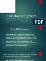 La Ideología de Genero