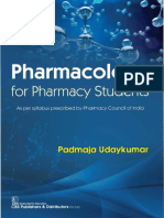 Padmaja Udaykumar - Pharmacology For Pharmacy Students