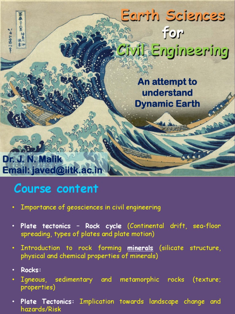 Geosciences in Civil Engineering | PDF | Planets | Geology
