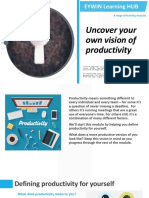 Uncover Your Own Vision of Productivity