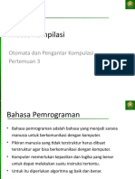 Master OPK 3 Proses Kompilasi