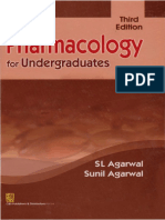 SL Agarwal, Sunil Agarwal - Pharmacology For Undergraduates