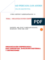 Organizaciones Empresariales